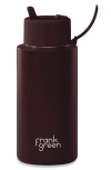 Frank Green 34-ounce Water Bottle In Brown
