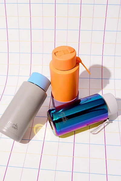 Frank Green Ceramic 34 oz Insulated Bottle In Chrome Rainbow/cloud At Urban Outfitters