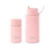 Frank Green Pink The Essentials Gift Set Large Blushed 12oz Cup & 20oz Ssc Reusable Bottle In Pink