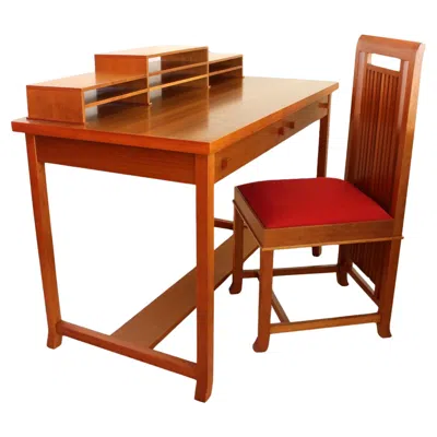 Pre-owned Frank Lloyd Wright Franlk Lloyd Wright Desk In Brown