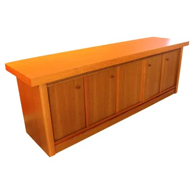 Pre-owned Frank Lloyd Wright Side Board In Brown