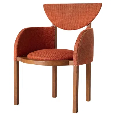 Pre-owned Frank Lloyd Wright Taliesin Armchair From The Riverview Terrace Restaurant By  In Brown