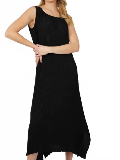 Frank Lyman Casual Sleeveless A-line Dress Style 251547 In Black