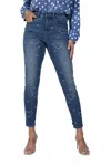 Frank Lyman Denim Pant In Blue In Blue