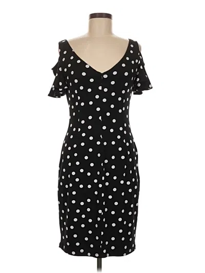 Pre-owned Frank Lyman Design Casual Dress In Black
