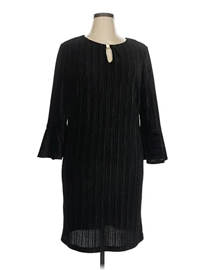 Pre-owned Frank Lyman Design Casual Dress In Black