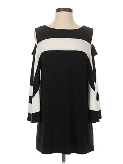 Pre-owned Frank Lyman Design Casual Dress In Black
