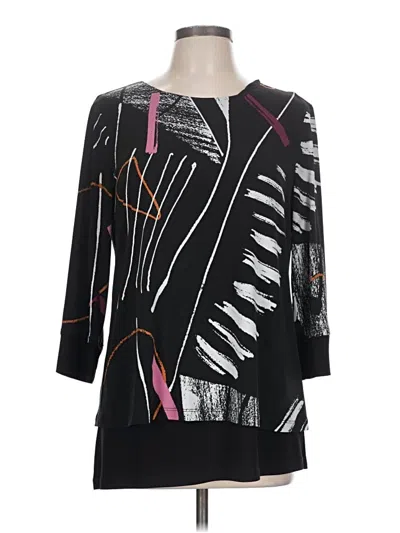 Pre-owned Frank Lyman Design Casual Dress In Black