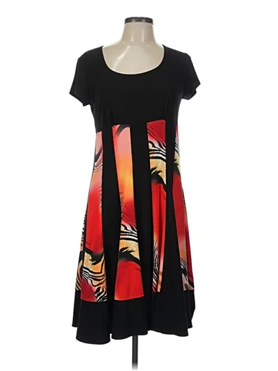 Pre-owned Frank Lyman Design Casual Dress In Black