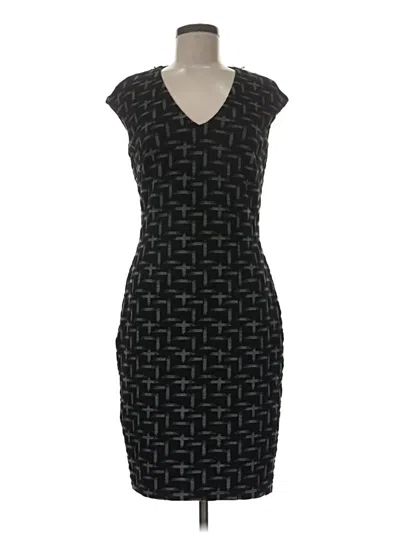 Pre-owned Frank Lyman Design Casual Dress In Black