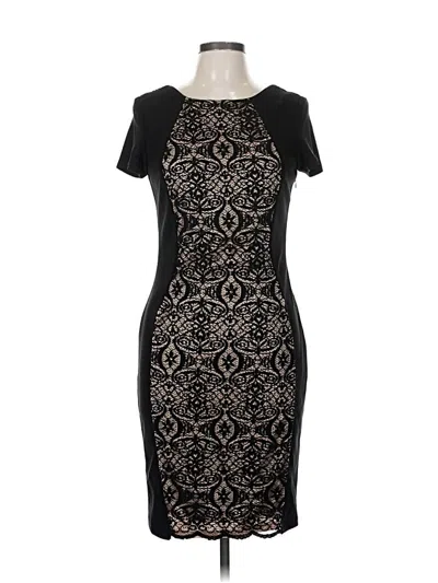 Pre-owned Frank Lyman Design Cocktail Dress In Black