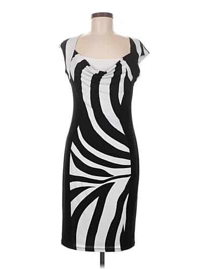 Pre-owned Frank Lyman Design Cocktail Dress In Black