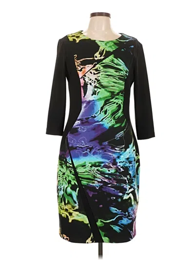 Pre-owned Frank Lyman Design Cocktail Dress In Black