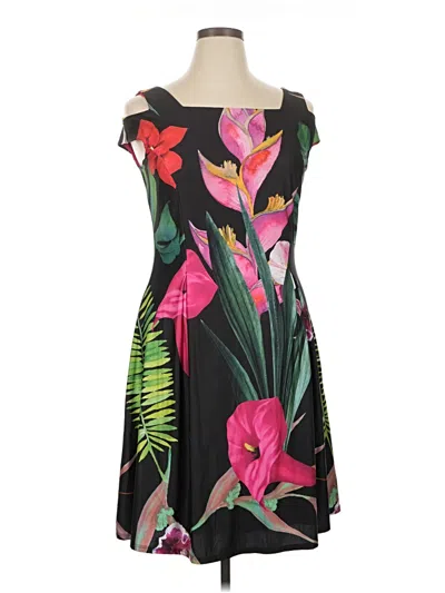 Pre-owned Frank Lyman Design Cocktail Dress In Black