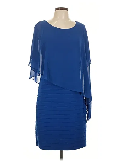 Pre-owned Frank Lyman Design Cocktail Dress In Blue