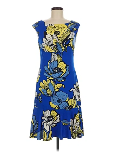 Pre-owned Frank Lyman Design Cocktail Dress In Blue