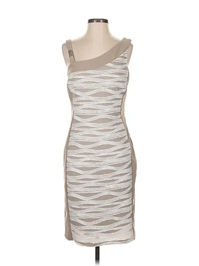 Pre-owned Frank Lyman Design Cocktail Dress In Gray