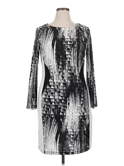 Pre-owned Frank Lyman Design Cocktail Dress In Silver