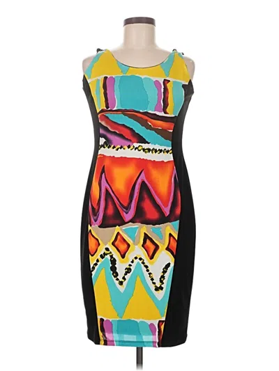 Pre-owned Frank Lyman Design Cocktail Dress In Yellow