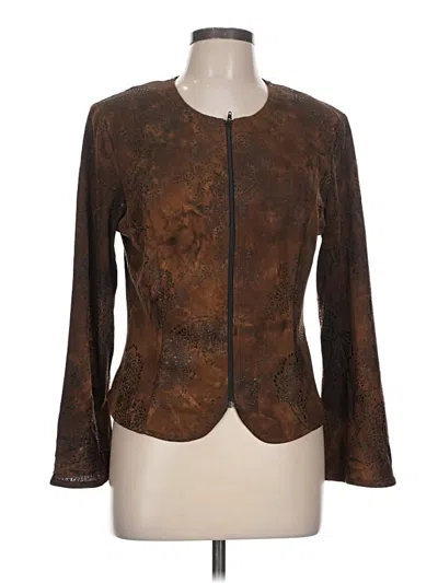 Pre-owned Frank Lyman Design Jacket In Brown
