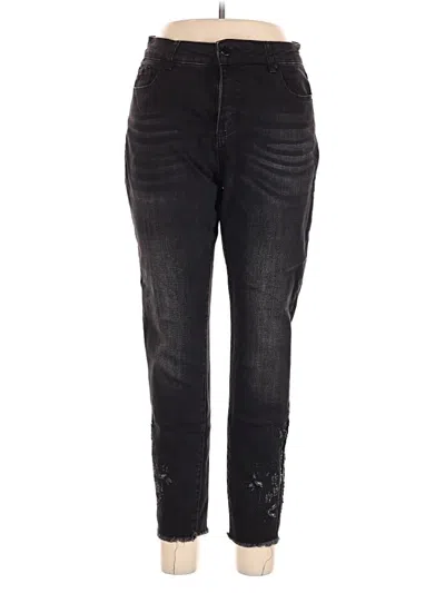 Pre-owned Frank Lyman Design Jeans In Black