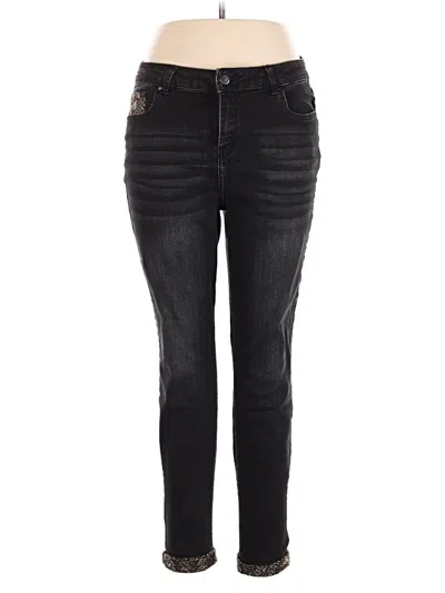 Pre-owned Frank Lyman Design Jeans In Black