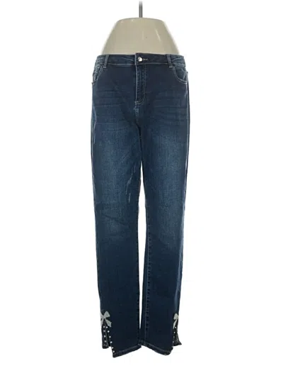 Pre-owned Frank Lyman Design Jeans In Blue