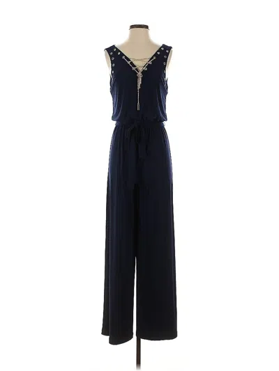 Pre-owned Frank Lyman Design Jumpsuit In Blue