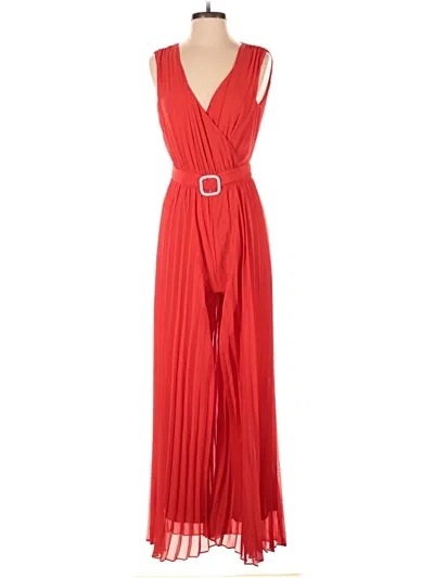Pre-owned Frank Lyman Design Jumpsuit In Red