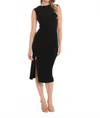 Frank Lyman Knit Dress In Black In Black