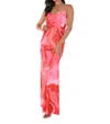 Frank Lyman Knit Dress In Red/pink In Multi