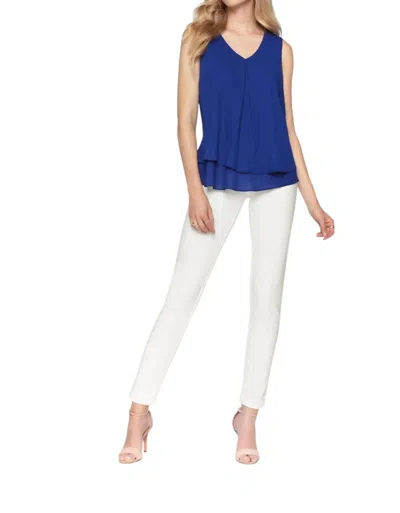 Frank Lyman Knit Pants In Off White