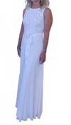 Frank Lyman Lace Jumpsuit In White In White