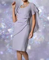 FRANK LYMAN LAVENDER COCKTAIL DRESS