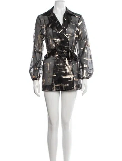 Pre-owned Frank Lyman Printed Jacket In Multicolor