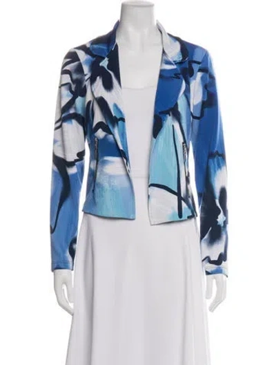 Pre-owned Frank Lyman Printed Jacket W/ Tags In Multi
