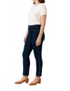 Frank Lyman Pull On Pencil Jean In Dark Vintage In Blue