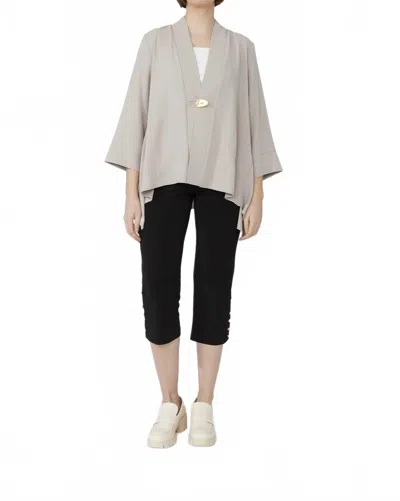 Frank Lyman Skinny Cropped Leggings In Black