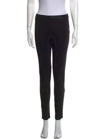 Pre-owned Frank Lyman Skinny Leg Pants In Black