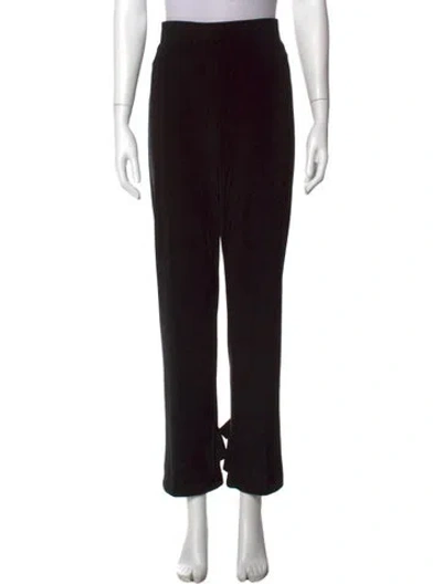 Pre-owned Frank Lyman Straight Leg Pants In Black