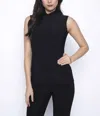 Frank Lyman Top In Black In Black