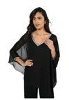 Frank Lyman Woman's House  2291 In Black