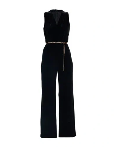 Frank Lyman Woman Jumpsuit Black Size L Polyester, Elastane