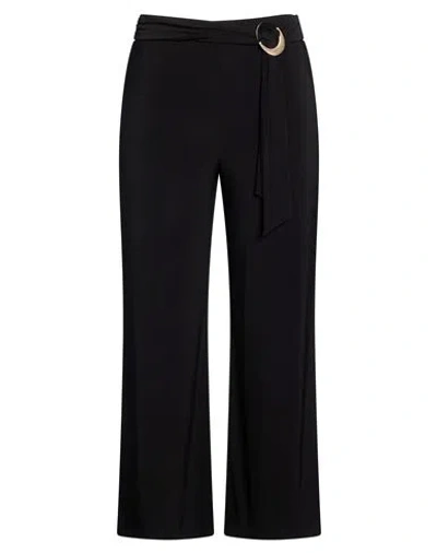 Frank Lyman Woman Pants Black Size 12 Polyester, Elastane