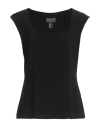 Frank Lyman Woman Top Black Size 14 Polyester, Elastane