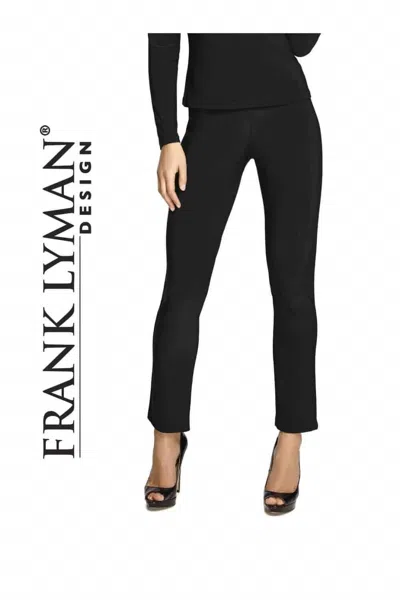 Frank Lyman Women's Knit Pant In Black