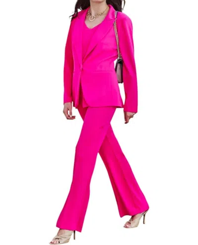 Frank Lyman Women's Pant Suit In Neon Berry In Purple
