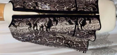 Frank Lyman Women's Shivery Jacket In Black In Gold