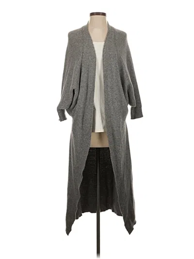 Pre-owned Frank + Oak Cardigan Sweater In Gray