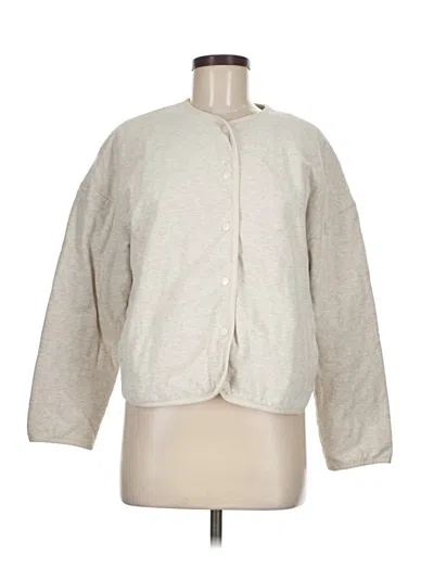 Pre-owned Frank + Oak Cardigan Sweater In Ivory